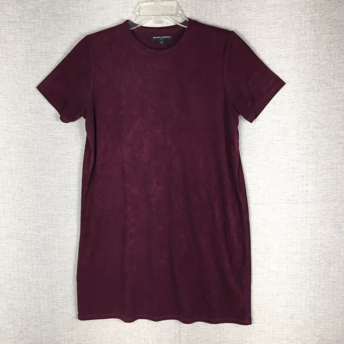 Velour t top shirt dress