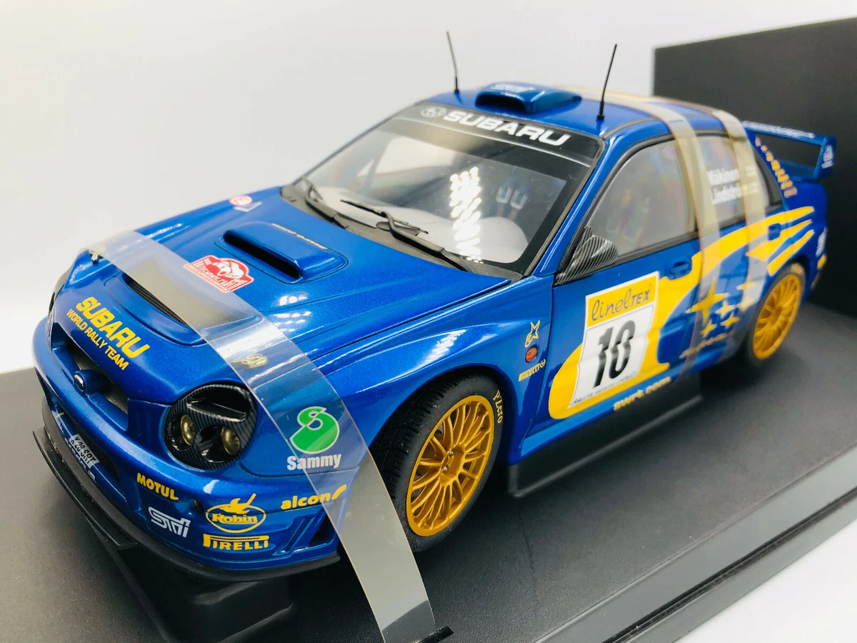 1/18 AUTOART SUBARU IMPREZA WRC 2002 T.MAKINEN/LINDSTROM #10 RALLY