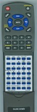 Replacement Remote for Philips 996510001507, DVP3340V/17, DVP3340V, DVP3340