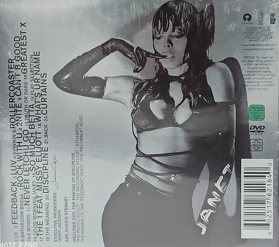 CD JANET JACKSON - DISCIPLINE neuf sous blister - Photo 2/2