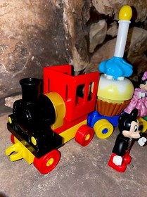 Lego Duplo 10597 Birthday Parade Mickey & Minnie Mouse Train Set Complete!
