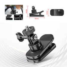 Magnetic Backpack Clip Flat Mounting Bracket For DJI ACTION 6 Sports Camera