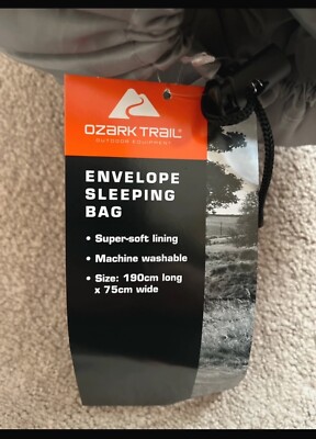 Ozark Trail Envelope Schlafsack neu mit Etikett. 190cm x 75cm