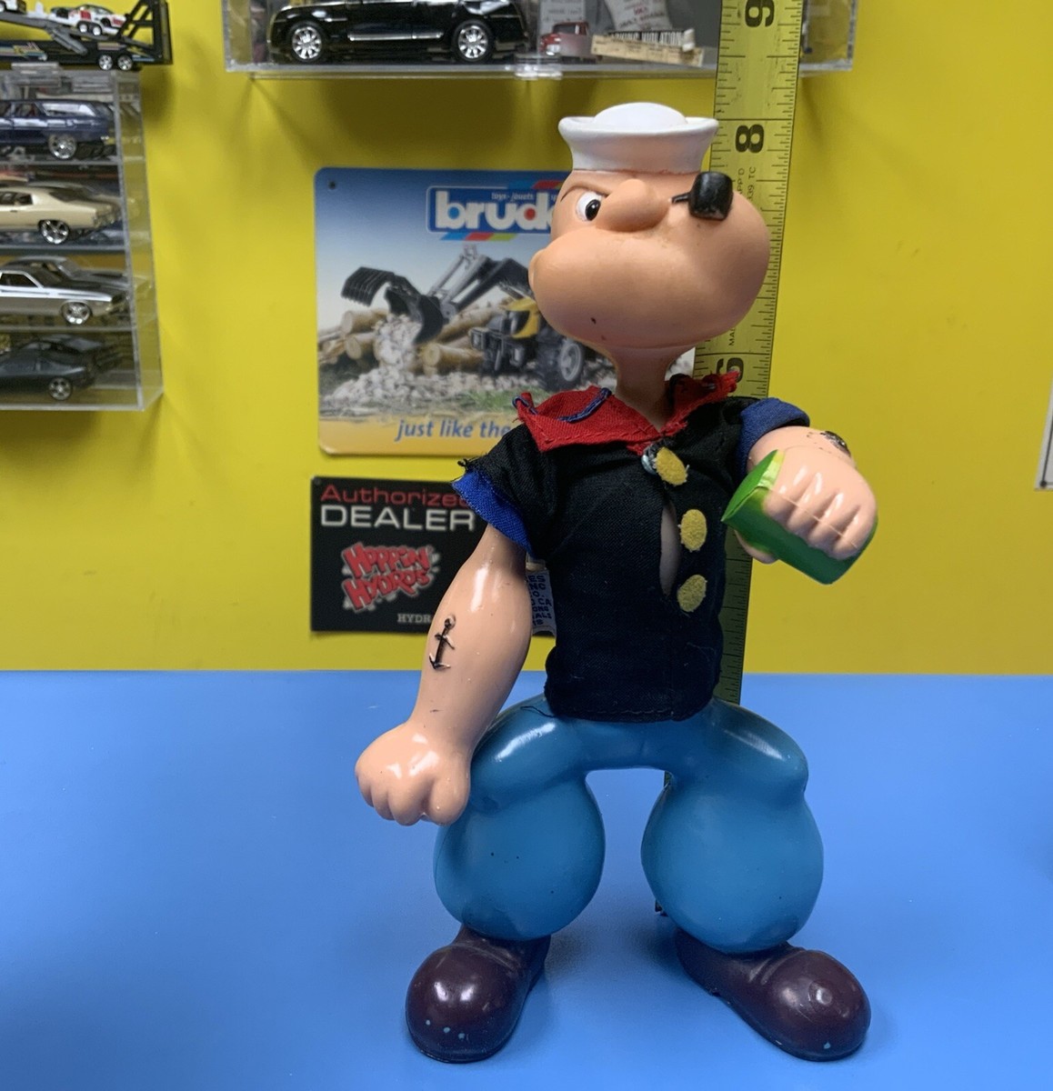 Vintage Dakin POPEYE Cartoon Doll Figure King Features