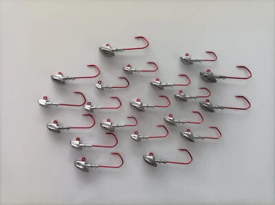 VMC 5150RD Erie Jig Jigköpfe 1/0-4/0 4-21g. Bleiköpfe Jig Zander Hecht Barsch