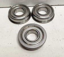 LOT OF 3 NEW NO BOX! EZO 1/2" BORE X 1-1/8" OD SEALED BEARINGS SR8Z