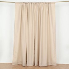 NUDE 2 Drapery Panels 8 ft Polyester Backdrop CURTAINS Rod Pockets Party Events