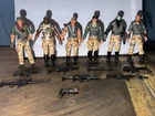 G.I. Joe TRU Valor vs. Venom Desert Patrol Squad Figures 6 Pack. Complete. E12