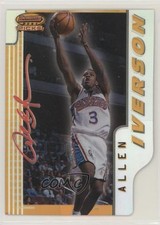1996-97 Bowman's Best Picks Refractor Allen Iverson #BP9 HOF uk2