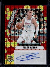 2024-25 Panini Mosaic Tyler Herro Mosaic Pictographs Choice Mosaic Auto #PM-HRO