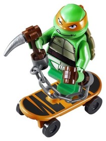 LEGO TMNT 79104 Shellraiser Street Chase 100% Complete w/ Minifigures Retired