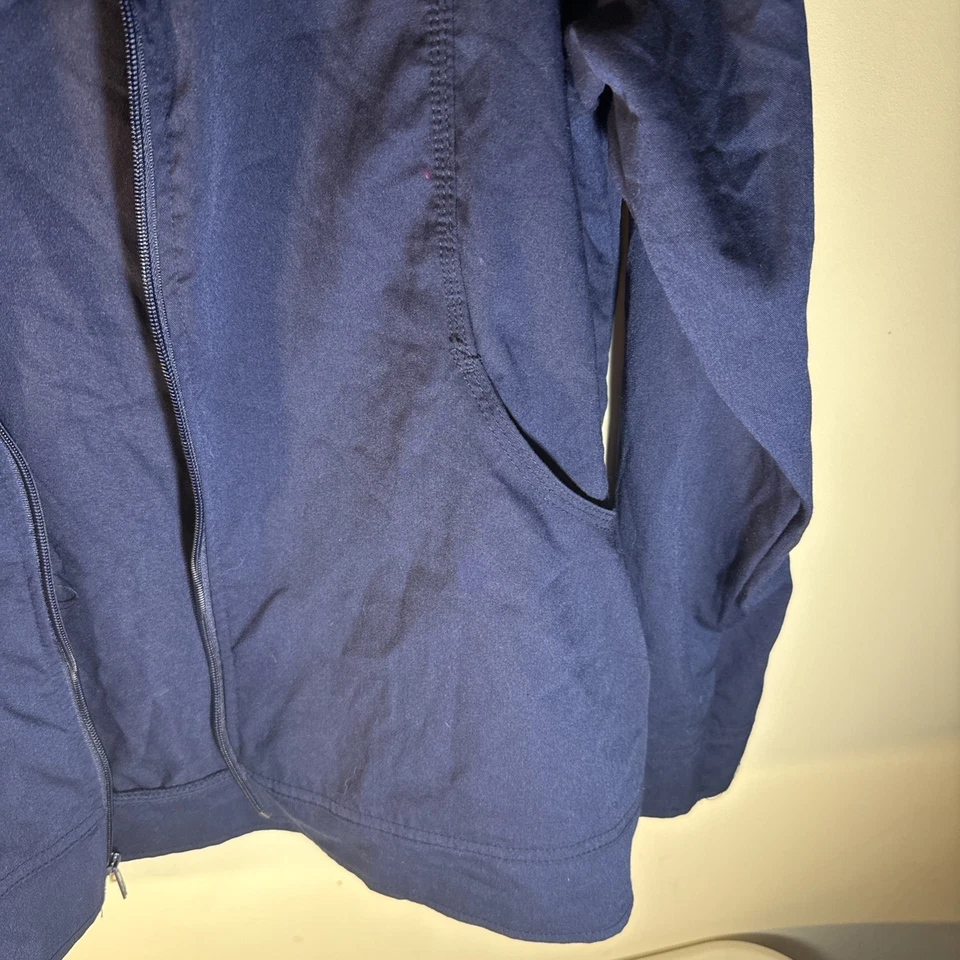 Chaqueta Médica Uniformes Naturales Ajuste Moderno-Lujo Elastizada Azul Marino Talla XL Foto 2 de 4