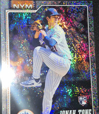 Topps 2026 Series 1 Rookie Parallel Jonah Tong #4 New York Mets Baseball Card