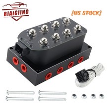14npt 4corner Block Manifold Solenoid Valve 200psi Control Air Bag Suspension