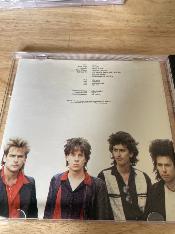 THE ALARM Strength 1985 CD Alt Rock Knife Edge etc IRSD-5666 MINT Condition Disc Foto 4 de 4