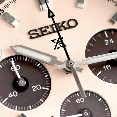 Seiko Prospex SPEEDTIMER SBDL127 Pink Solar Chronograph Sapphire
