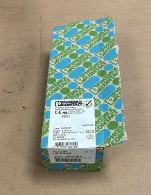 PHOENIX CONTACT UK5N GN TERMINAL BLOCKS GREEN NEW BOX OF 50