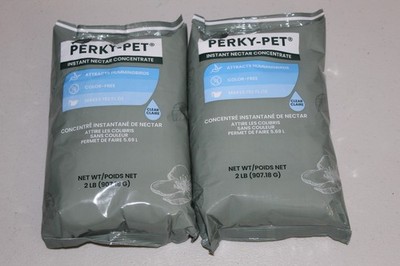 2 PACK - INSTANT HUMMINGBIRD CONCENTRATE NECTAR - 2LBS - MAKES 192 FL OZ !!!!!!!