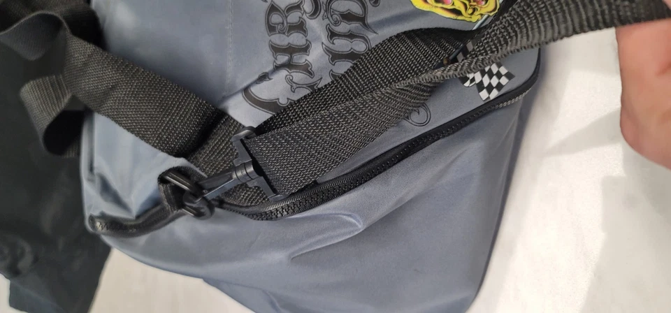 Christian Audigier Duffle Bag 20"x9"x12" Y2K - Image 4 of 4