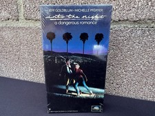 Into The Night VHS Tape Jeff Goldblum Michelle Pfeifer SEALED Watermark MCA