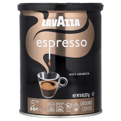 LavAzza Premium Coffees Ground Coffee Caffè Espresso 8 oz 226 8 g Kosher