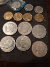 Mix LOT OF 14  1$ DOLLAR COINS, IKE, SUSAN B. SACAGAWEA & Gold 1$ Coins — photo 6