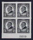 CKStamps: US Stamps Collection Scott#611 Block Mint 2NH 2LH OG