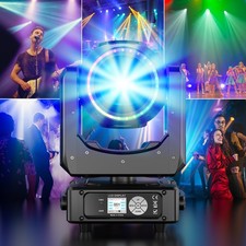 230W 48Prism LED Moving Head Light DMX RGBW Strobe Gobo Stage Lighting DJ Show