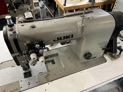 Juki LH-1152-4 Twin Needle Industrial Sewing machine, extra needles - Bild 1 von 4