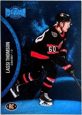 2021-22 SkyBox Metal Universe BLUE SPECTRUM Lassi Thomson Rookie #194 RARE Sp