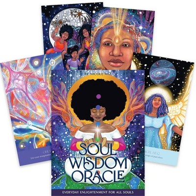 Soul Wisdom Oracle Cards Deck by Blue Angel with Guidebook