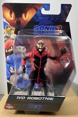 Sonic the Hedgehog 3 IVO ROBOTNIK Movie 5 inch Action Figure Jakks Pacific 2024