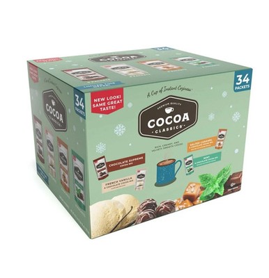 Land O  Lakes Cocoa Classics Hot Cocoa Mix, Variety Pack (34 pk.)~FREE SHIPPING