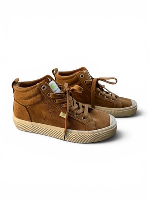 Cariuma OCA High Suede Camel Brown Sneakers Women s 7.5 NEW Sustainable Men s 6