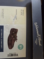 Universal Thread Dark Brown Memory Foam Midge Flats Size 9.5