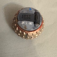 IBM Selectric Typeball UN-8 MI 96 Char Font Element Golfball thumbnail
