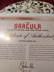 The Dracula Ultimate Silver Coin And Stamp Cover Rare.