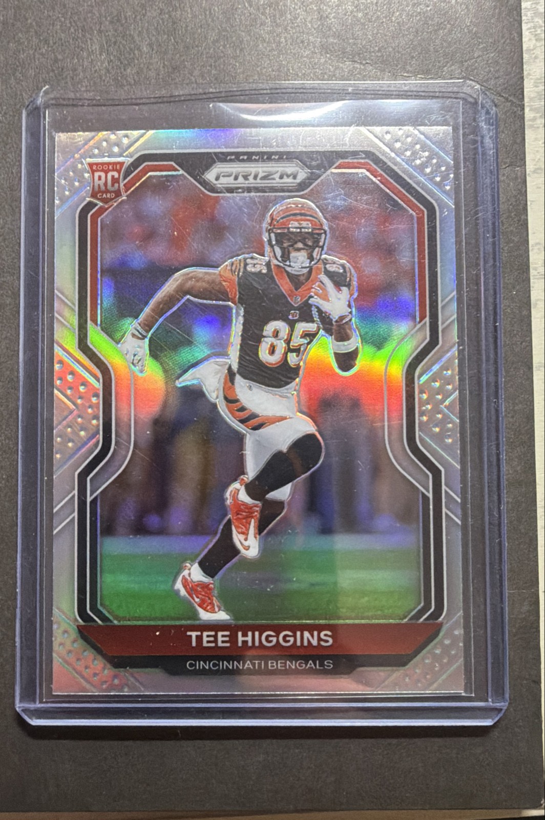 2020 Panini Prizm - Rookie Tee Higgins #308 Silver Prizm (RC)