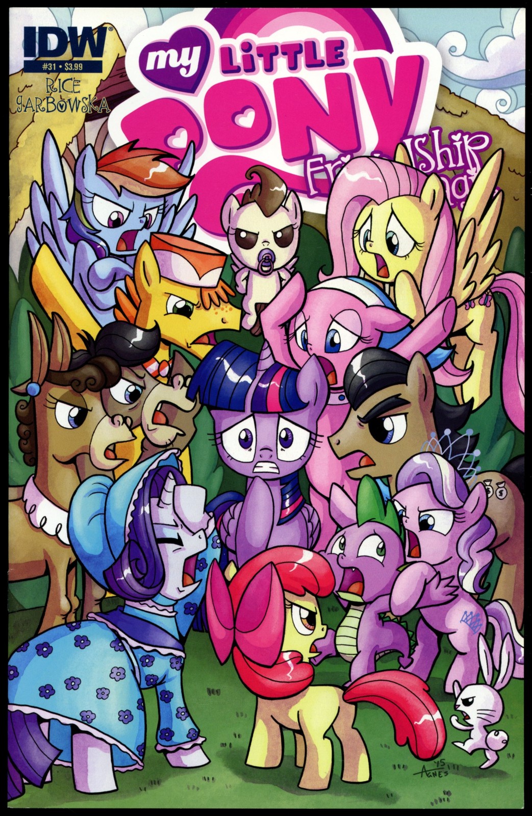 My Little Pony: Friendship Is Magic #31 Subscription Cover-Charles Paul ...