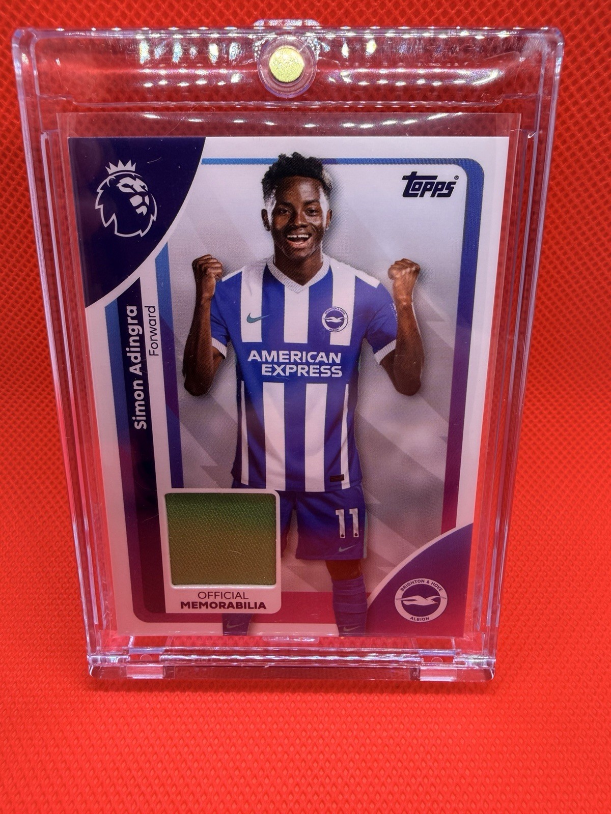 2025-26 Topps Premier League - Premier Relics Simon Adingra #RE-SA (MEM)