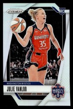 2024 Panini Prizm Julie Vanloo Silver Rookie RC #42 Washington Mystics