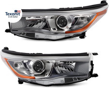 811500E250 811100E250 Halogen Headlight W/O Bulbs Compatible with 2014-2016 High