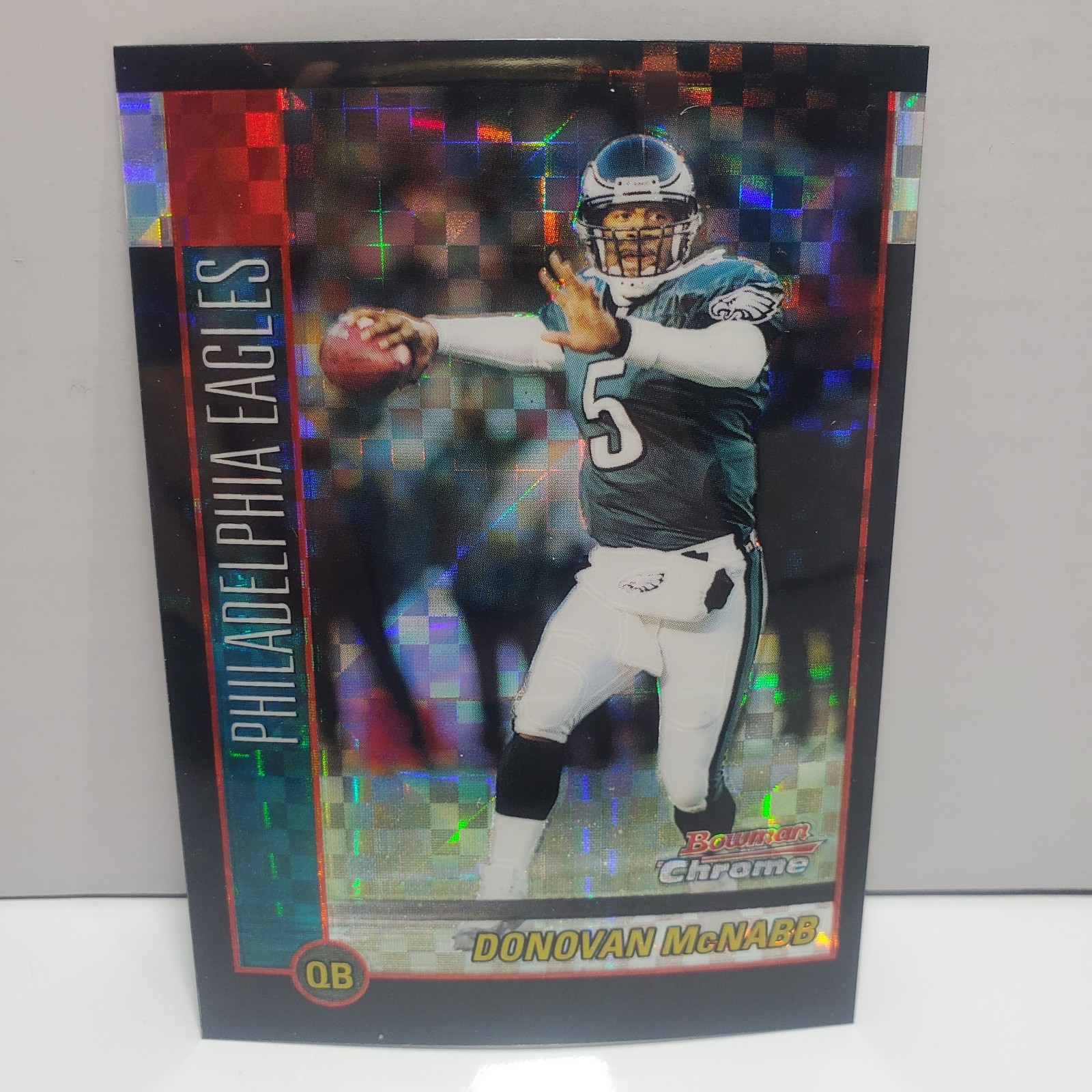 2002 Bowman Chrome Donovan Mcnabb Refractor #101 Philadelphia Eagles /250