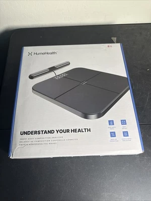 Analizador Inteligente de Composición Corporal HumeHealth Digital Bluetooth Negro HH-BP LEER - Imagen 1 de 4