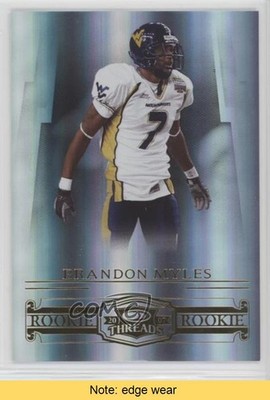 2007 Donruss Threads Rookie 786/999 Brandon Myles #171 READ y0i