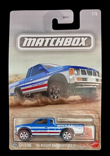 Miniature Matchbox - Nissan Hardbody D21 Pick-up 1:64 - Diecast - Neuf - Parfait Pour Les Collectionneurs Ou Les Enfants