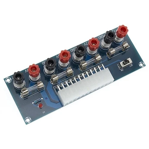 PC ATX2 ATX Benchtop Power Adapter Board Power Supply Test XH-M229 24 Pin