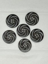 Large Wooden Sewing Buttons 2.5  Lot Of 6 - Crafts/ Clothing