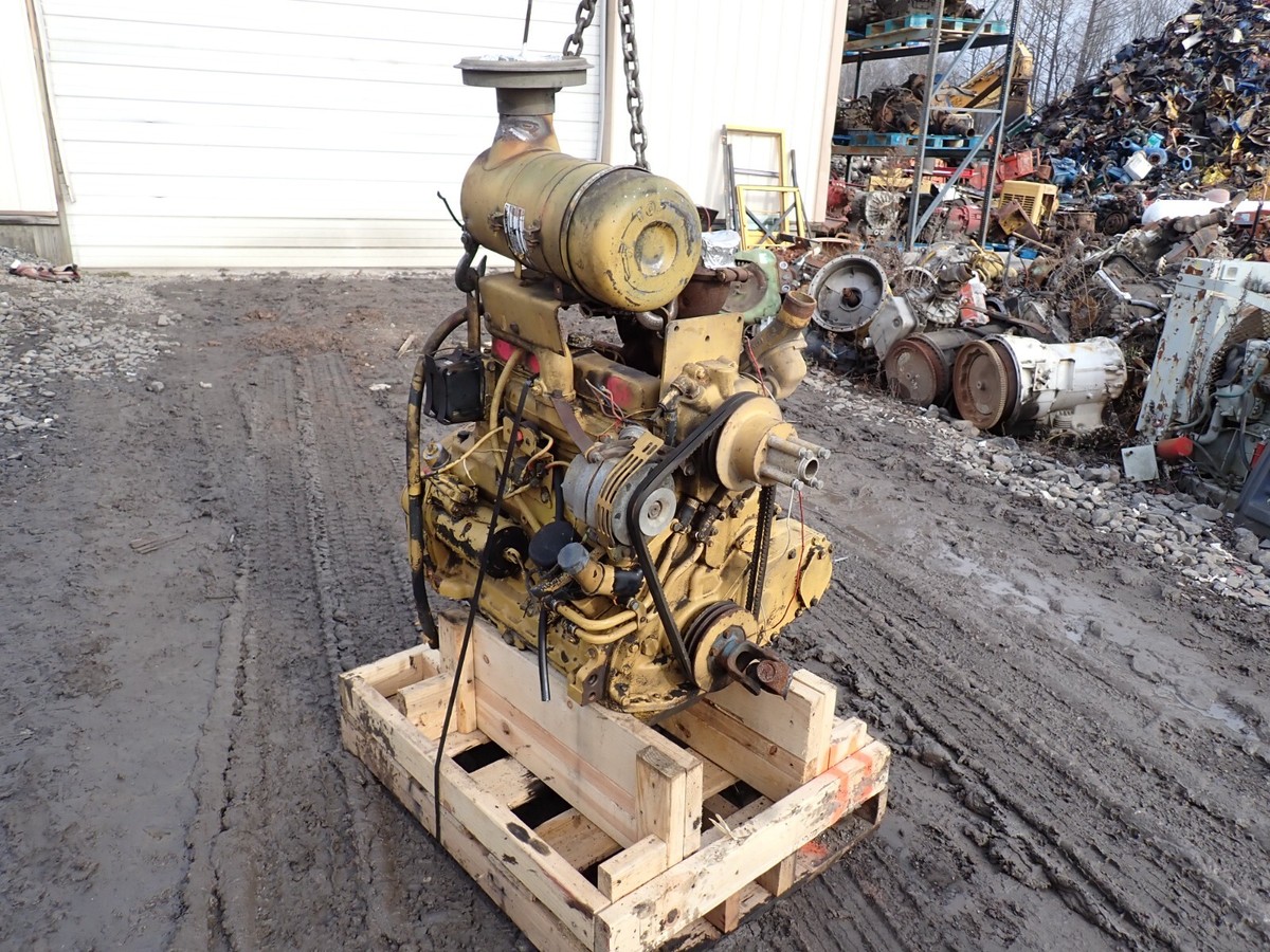 John Deere 4239TF001 Turbo Diesel Engine RUNS MINT! VIDEO! 4239T Backhoe