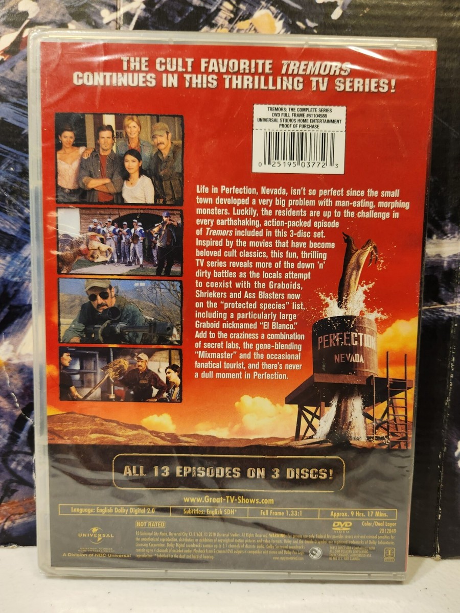 Tremors The Complete Series DVD Victor Browne Factory Sealed